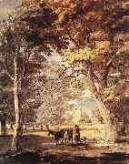 SANDBY, Paul Cow-Girl in the Windsor Great Park af oil